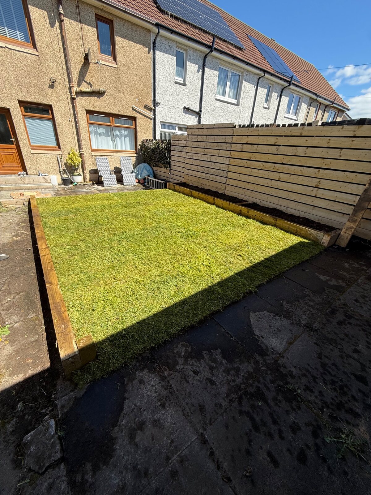 Compact lawn and sleeper bed