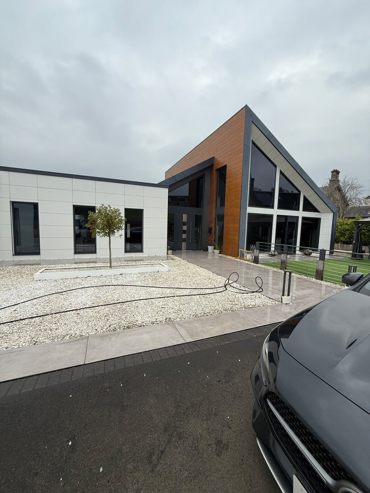 Exterior paving professionally cleaned